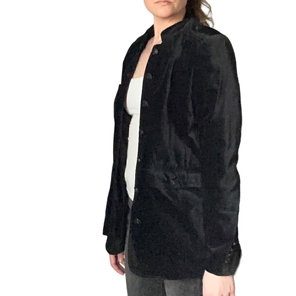 Black Velvet Women's Festive Blazer - Picture 2 of 16